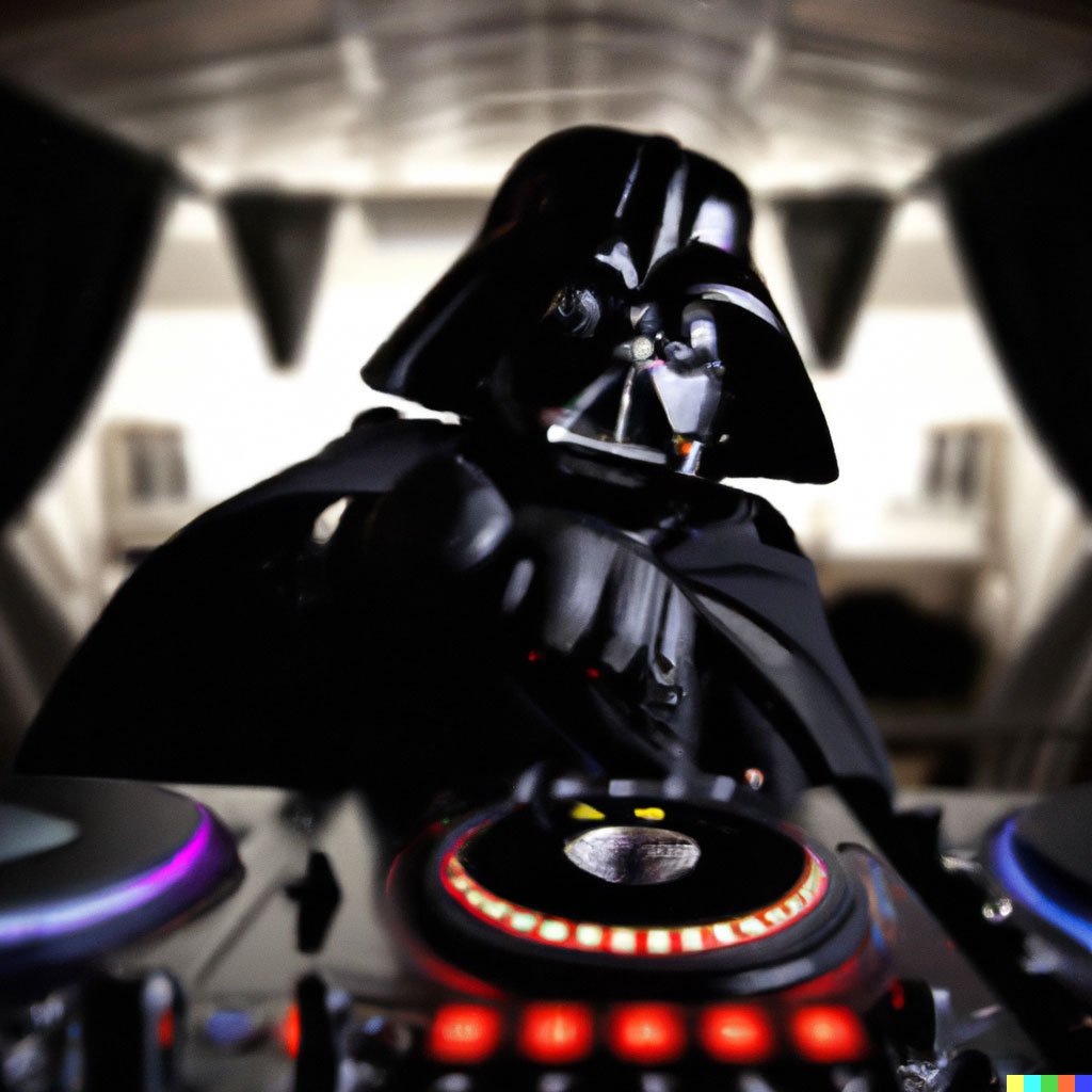DALLE-high-quality-photo-of-darth-vader-as-a-club-house-DJ